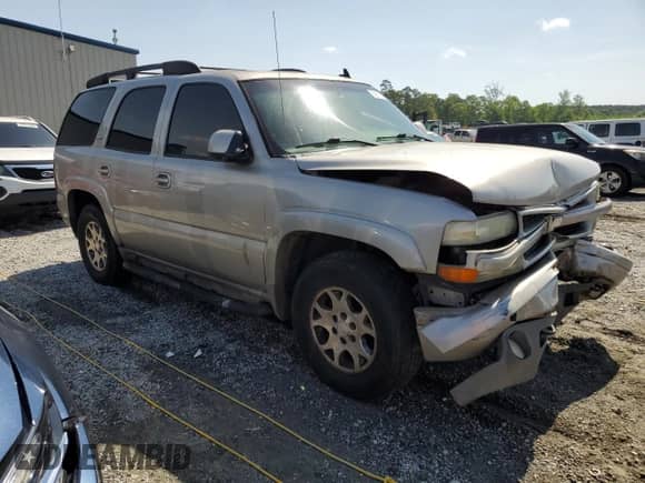 2006 Chevrolet Tahoe Z71 with VIN 1GNEC13Z46R166224, listed as a Copart auction lot 55512165 with 242,640 mi miles and Salvage title. Bid and sale history available at DreamBid. Image 4.