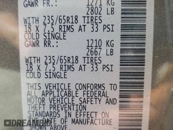 2024 Nissan Murano SV with VIN 5N1AZ2BS4RC113915, listed as a Copart auction lot 60966065 with 61,604 mi miles and Salvage title. Bid and sale history available at DreamBid. Image 12.