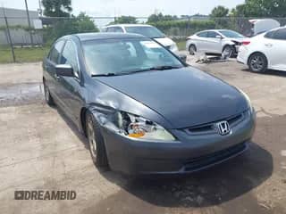 2005 Honda Accord LX with VIN 1HGCM55465A176838, listed as a IAAI auction lot 42189486 with 224,924 mi miles and . Bid and sale history available at DreamBid. Image 1.