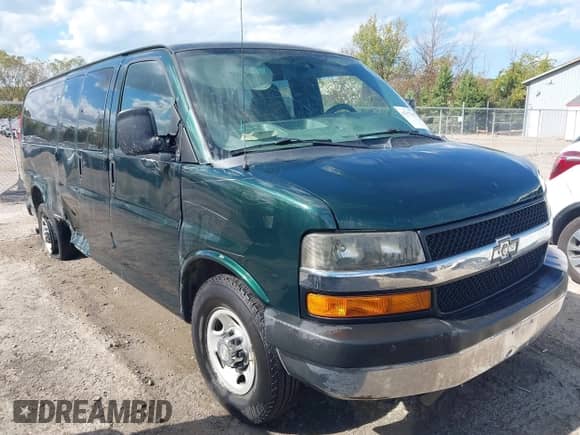 2014 Chevrolet Express Passenger LT с VIN 1GAZG1FG3E1173504, выставлен на аукционе IAAI как лот 43377110 с пробегом 196 125 миль миль и . История ставок и продаж доступна на DreamBid. Изображение 1.