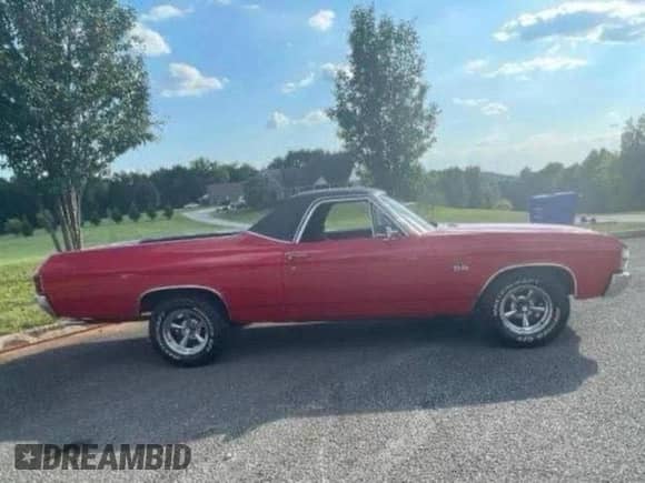 1971 Chevrolet El Camino с VIN 136801K207804, выставлен на аукционе Copart как лот 86604355 с пробегом 55 508 миль миль и Чистый • Clean title. История ставок и продаж доступна на DreamBid. Изображение 9.