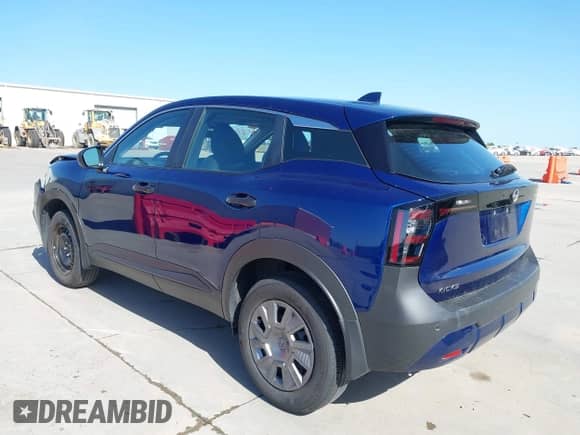 2025 Nissan Kicks S with VIN 3N8AP6BA9SL342579, listed as a IAAI auction lot 42003271 with 4,799 mi miles and . Bid and sale history available at DreamBid. Image 3.
