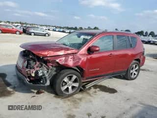 2017 Jeep Compass High Altitude z VIN 1C4NJDEB7HD128793, wystawiony jako Copart lot #71544395 z przebiegiem 170 470 mil mil oraz Szkoda całkowita • Salvage title. Historia ofert i sprzedaży dostępna na DreamBid. Obrazek 1.