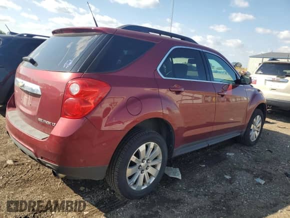2010 Chevrolet Equinox 2LT with VIN 2CNFLPEY6A6227500, listed as a Copart auction lot 84018145 with 112,915 mi miles and Clean title. Bid and sale history available at DreamBid. Image 3.