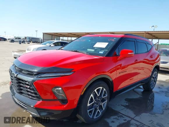 2023 Chevrolet Blazer RS с VIN 3GNKBERS5PS199772, выставлен на аукционе IAAI как лот 41956515 с пробегом 42 291 миль миль и . История ставок и продаж доступна на DreamBid. Изображение 22.