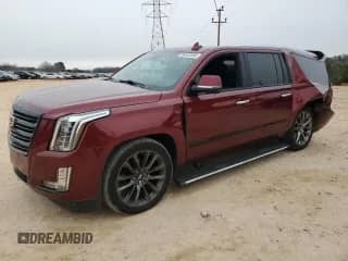 2020 Cadillac Escalade ESV Platinum с VIN 1GYS4KKJ2LR210222, выставлен на аукционе Copart как лот 88333595 с пробегом 48 144 миль миль и Списание • Salvage title. История ставок и продаж доступна на DreamBid. Изображение 1.