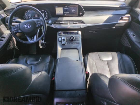 2020 Hyundai Palisade Limited z VIN KM8R54HE6LU121866, wystawiony jako Copart lot #66465015 z przebiegiem 88 179 mil mil oraz Czysty tytuł • Clean title. Historia ofert i sprzedaży dostępna na DreamBid. Obrazek 8.