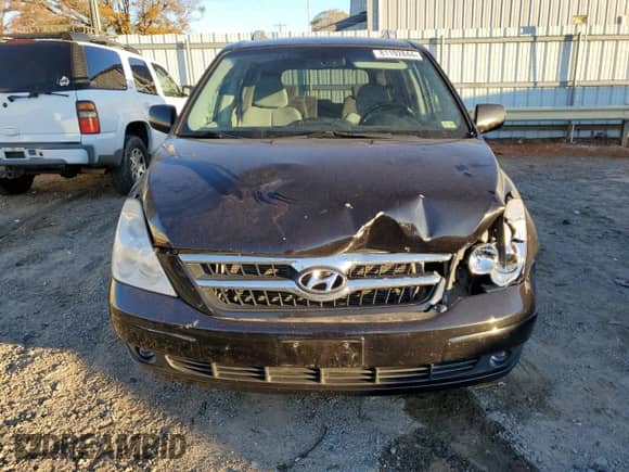 2007 Hyundai Entourage GLS with VIN KNDMC233176033073, listed as a Copart auction lot 81192844 with 224,147 mi miles and Salvage title. Bid and sale history available at DreamBid. Image 5.