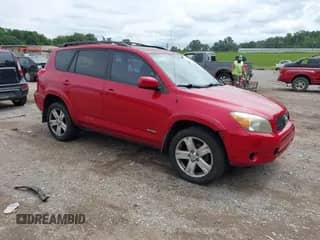 2007 Toyota RAV4 Sport with VIN JTMBK32V876025975, listed as a IAAI auction lot 42925384 with 169,853 mi miles and . Bid and sale history available at DreamBid. Image 1.