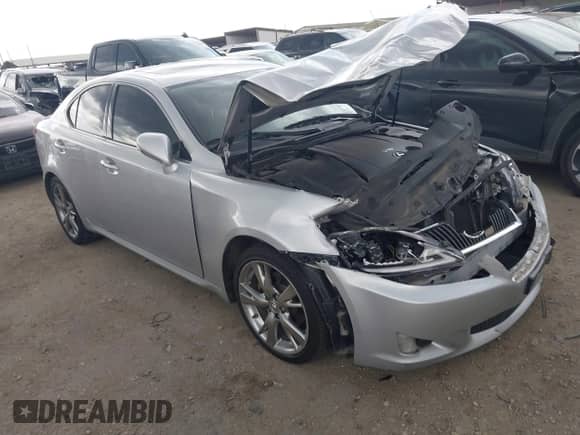 2010 Lexus IS 250 z VIN JTHBF5C20A2094709, wystawiony jako IAAI lot #43107030 z przebiegiem 181 252 mil mil oraz . Historia ofert i sprzedaży dostępna na DreamBid. Obrazek 1.