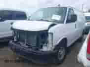 2020 Chevrolet Express Cargo with VIN 1GCWGAFP3L1240299, listed as a IAAI auction lot 42522748 with 129,759 mi miles and . Bid and sale history available at DreamBid. Image 17.
