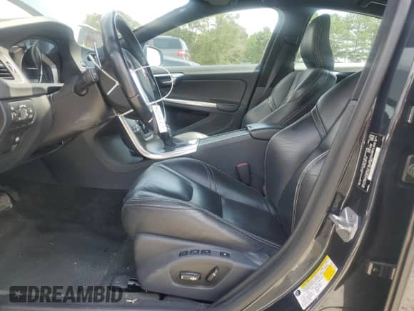 2015 Volvo S60 T6 Drive-E with VIN YV149MFK3F1349819, listed as a Copart auction lot 66590114 with 166,860 mi miles and Salvage title. Bid and sale history available at DreamBid. Image 7.