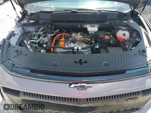 2024 Chevrolet Equinox EV RS with VIN 3GN7DSRP8RS274395, listed as a Copart auction lot 66722865 with 3,266 mi miles and Salvage title. Bid and sale history available at DreamBid. Image 12.