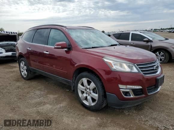 2016 Chevrolet Traverse LT with VIN 1GNKRGKD0GJ175982, listed as a Copart auction lot 81649425 with Not provided miles and Salvage title. Bid and sale history available at DreamBid. Image 4.