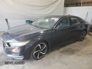 2018 Honda Accord Sport with VIN 1HGCV1E3XJA071212, listed as a Copart auction lot 62932415 with 172,897 mi miles and Clean title. Bid and sale history available at DreamBid. Image 1.