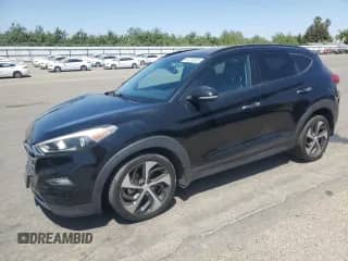 2016 Hyundai Tucson Sport with VIN KM8J33A25GU260311, listed as a Copart auction lot 62289895 with 122,116 mi miles and Salvage title. Bid and sale history available at DreamBid. Image 1.