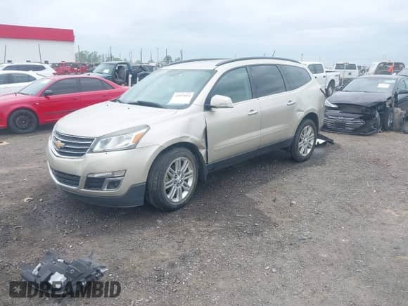 2014 Chevrolet Traverse LT с VIN 1GNKRGKD3EJ331588, выставлен на аукционе IAAI как лот 42053014 с пробегом 230 482 миль миль и . История ставок и продаж доступна на DreamBid. Изображение 2.
