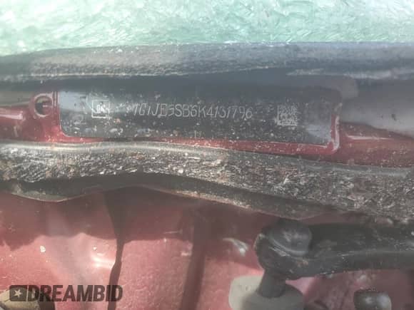 2019 Chevrolet Sonic LT с VIN 1G1JD5SB6K4131796, выставлен на аукционе Copart как лот 66657985 с пробегом Не указан миль и Списание • Salvage title. История ставок и продаж доступна на DreamBid. Изображение 12.