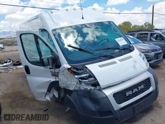 2021 Ram ProMaster Cargo с VIN 3C6MRVJGXME551461, выставлен на аукционе IAAI как лот 42396549 с пробегом 61 109 миль миль и . История ставок и продаж доступна на DreamBid. Изображение 6.