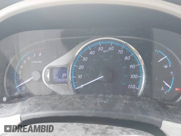 2012 Toyota Sienna XLE with VIN 5TDDK3DC9CS036188, listed as a IAAI auction lot 42992655 with 108,889 mi miles and . Bid and sale history available at DreamBid. Image 7.