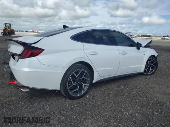 2022 Hyundai Sonata N Line с VIN 5NPEK4JC6NH146882, выставлен на аукционе Copart как лот 84705045 с пробегом 45 792 миль миль и На запчасти • Non repairable. История ставок и продаж доступна на DreamBid. Изображение 3.