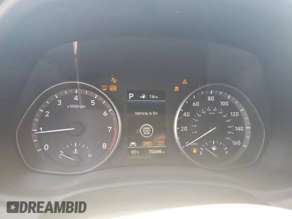 2020 Hyundai Elantra N Line z VIN KMHH55LC7LU139266, wystawiony jako Copart lot #49279955 z przebiegiem 70 688 mil mil oraz Szkoda całkowita • Salvage title. Historia ofert i sprzedaży dostępna na DreamBid. Obrazek 9.