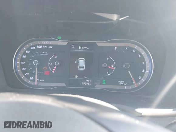 2022 Hyundai Tucson SE with VIN 5NMJACAE0NH058470, listed as a IAAI auction lot 43383370 with 89,596 mi miles and . Bid and sale history available at DreamBid. Image 7.