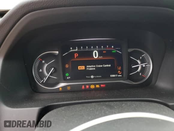 2022 Honda Passport EX-L with VIN 5FNYF8H51NB030858, listed as a Copart auction lot 81727705 with 30,817 mi miles and Non repairable. Bid and sale history available at DreamBid. Image 9.