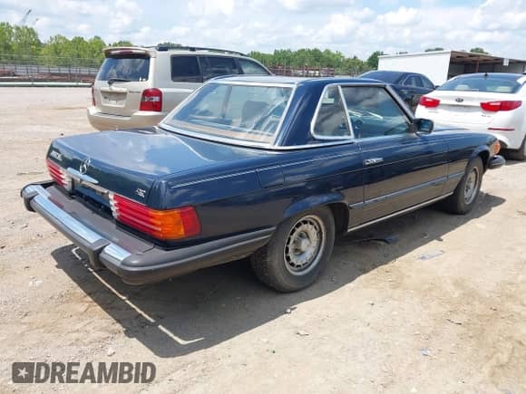 1982 Mercedes-Benz 380 SL with VIN WDBBA45A2CB018750, listed as a IAAI auction lot 42766963 with 99,089 mi miles and . Bid and sale history available at DreamBid. Image 4.