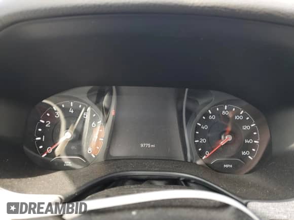 2024 Jeep Compass Latitude with VIN 3C4NJDBN0RT106564, listed as a Copart auction lot 45682735 with 9,775 mi miles and Salvage title. Bid and sale history available at DreamBid. Image 9.