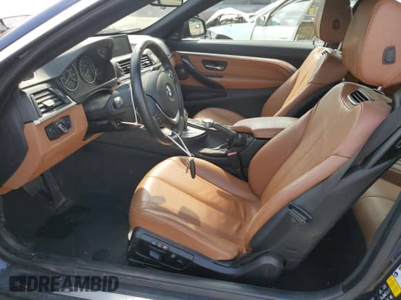 2015 BMW 4 Series 428i xDrive with VIN WBA3T1C56FP820789, listed as a Copart auction lot 65181495 with 63,391 mi miles and Salvage title. Bid and sale history available at DreamBid. Image 7.