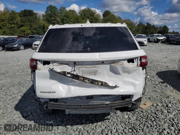 2019 Chevrolet Traverse LS с VIN 1GNERFKW1KJ259942, выставлен на аукционе Copart как лот 68268905 с пробегом 91 159 миль миль и Списание • Salvage title. История ставок и продаж доступна на DreamBid. Изображение 6.