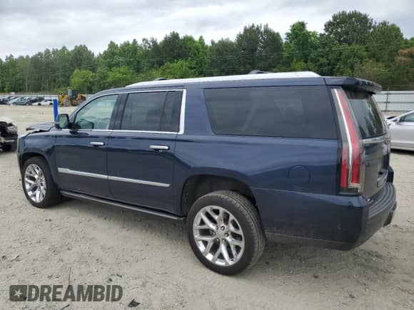2018 Cadillac Escalade ESV Premium Luxury с VIN 1GYS4JKJ4JR113630, выставлен на аукционе Copart как лот 56296265 с пробегом 76 556 миль миль и Списание • Salvage title. История ставок и продаж доступна на DreamBid. Изображение 2.