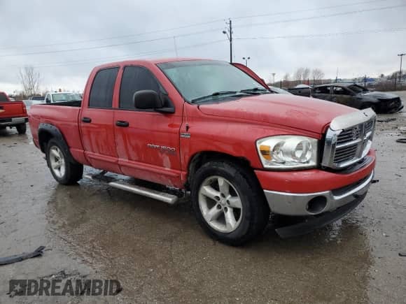 2006 Dodge 1500 Laramie with VIN 1D7HA182X6S711302, listed as a Copart auction lot 83821054 with Not provided miles and Non repairable. Bid and sale history available at DreamBid. Image 4.