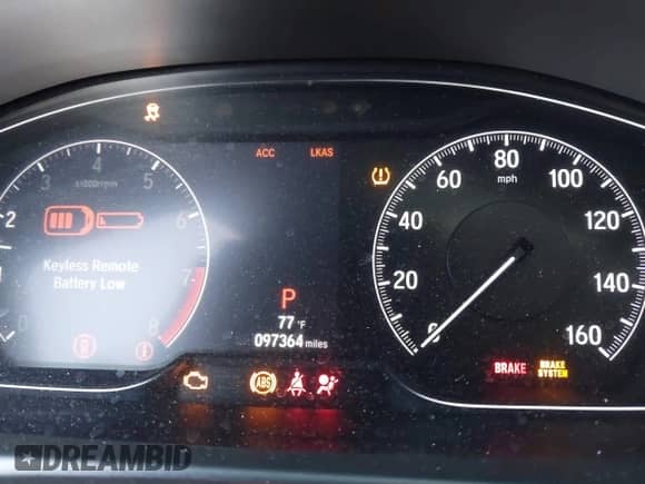 2020 Honda Accord Sport with VIN 1HGCV2F37LA004364, listed as a IAAI auction lot 43356785 with 97,364 mi miles and . Bid and sale history available at DreamBid. Image 15.