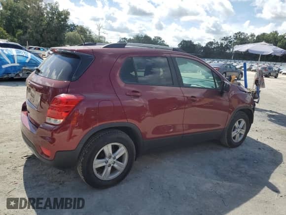 2021 Chevrolet Trax LT с VIN KL7CJLSB9MB316336, выставлен на аукционе Copart как лот 66617185 с пробегом 37 435 миль миль и Списание • Salvage title. История ставок и продаж доступна на DreamBid. Изображение 3.