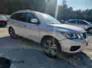 2017 Nissan Pathfinder Platinum with VIN 5N1DR2MN7HC907133, listed as a Copart auction lot 82064495 with 83,492 mi miles and Salvage title. Bid and sale history available at DreamBid. Image 4.