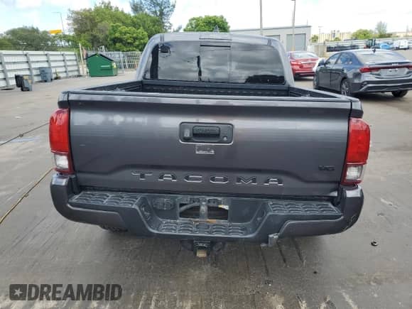2022 Toyota Tacoma SR5 with VIN 3TYAZ5CNXNT016472, listed as a Copart auction lot 64419425 with 45,643 mi miles and Salvage title. Bid and sale history available at DreamBid. Image 6.