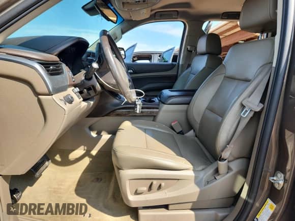 2015 Chevrolet Tahoe LT with VIN 1GNSCBKC4FR657138, listed as a Copart auction lot 81708335 with 129,145 mi miles and Salvage title. Bid and sale history available at DreamBid. Image 7.