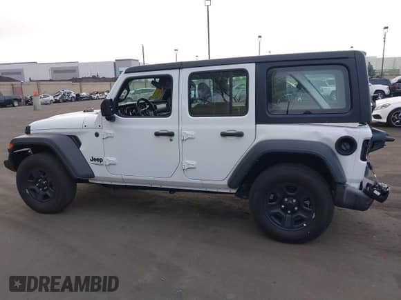 2022 Jeep Wrangler Unlimited Sport z VIN 1C4HJXDNXNW253510, wystawiony jako IAAI lot #41461051 z przebiegiem 32 571 mil mil oraz . Historia ofert i sprzedaży dostępna na DreamBid. Obrazek 15.