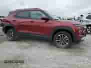 2024 Chevrolet TrailBlazer LT with VIN KL79MRSL0RB080535, listed as a Copart auction lot 66412455 with 20,156 mi miles and Salvage title. Bid and sale history available at DreamBid. Image 4.