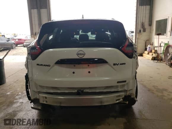 2024 Nissan Murano SV с VIN 5N1AZ2BS5RC102079, выставлен на аукционе Copart как лот 58710845 с пробегом 10 851 миль миль и Списание • Salvage title. История ставок и продаж доступна на DreamBid. Изображение 6.