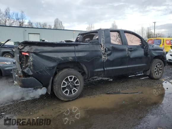 2019 Toyota Tundra SR с VIN 5TFUM5F1XKX083174, выставлен на аукционе Copart как лот 45793105 с пробегом 44 820 миль миль и Списание • Salvage title. История ставок и продаж доступна на DreamBid. Изображение 3.