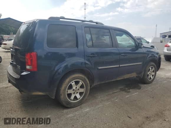 2009 Honda Pilot Touring with VIN 5FNYF48999B016322, listed as a Copart auction lot 71404925 with 205,468 mi miles and Salvage title. Bid and sale history available at DreamBid. Image 3.