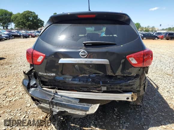 2017 Nissan Pathfinder SL with VIN 5N1DR2MN0HC678469, listed as a Copart auction lot 57672275 with 156,111 mi miles and Salvage title. Bid and sale history available at DreamBid. Image 6.
