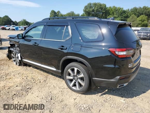 2025 Honda Pilot Elite z VIN 5FNYG1H84SB102114, wystawiony jako Copart lot #71906445 z przebiegiem 6 013 mil mil oraz Szkoda całkowita • Salvage title. Historia ofert i sprzedaży dostępna na DreamBid. Obrazek 2.