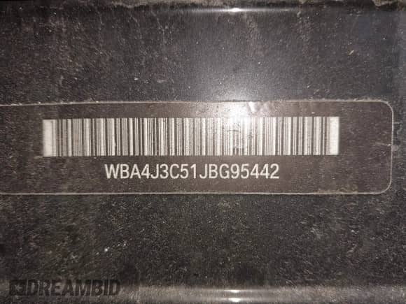 2018 BMW 4 Series 430i xDrive с VIN WBA4J3C51JBG95442, выставлен на аукционе IAAI как лот 42595947 с пробегом 76 358 миль миль и . История ставок и продаж доступна на DreamBid. Изображение 18.