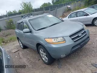 2009 Hyundai Santa Fe SE z VIN 5NMSH73EX9H288012, wystawiony jako IAAI lot #43053375 z przebiegiem 111 387 mil mil oraz . Historia ofert i sprzedaży dostępna na DreamBid. Obrazek 1.