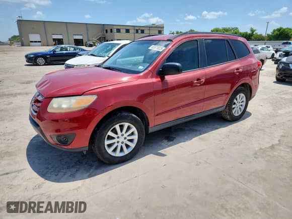 2011 Hyundai Santa Fe GLS with VIN 5XYZG4AG9BG012330, listed as a Copart auction lot 63875825 with 170,979 mi miles and Salvage title. Bid and sale history available at DreamBid. Image 1.