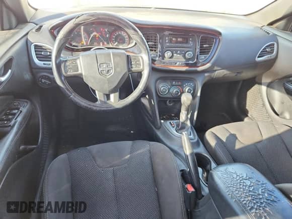 2015 Dodge Dart SXT with VIN 1C3CDFBB2FD421615, listed as a Copart auction lot 85704415 with 177,099 mi miles and Salvage title. Bid and sale history available at DreamBid. Image 8.